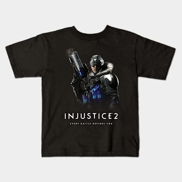 Injustice 2 - Captain Cold Kids T-Shirt by Nykos